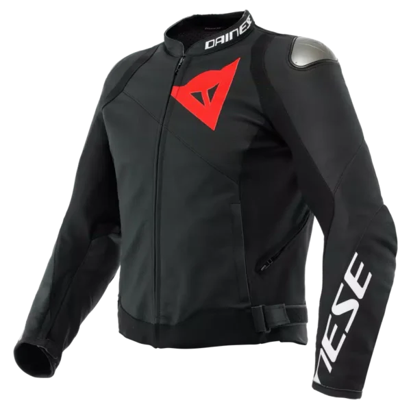 Јакна DAINESE SPORTIVA LEATHER, црна, 58