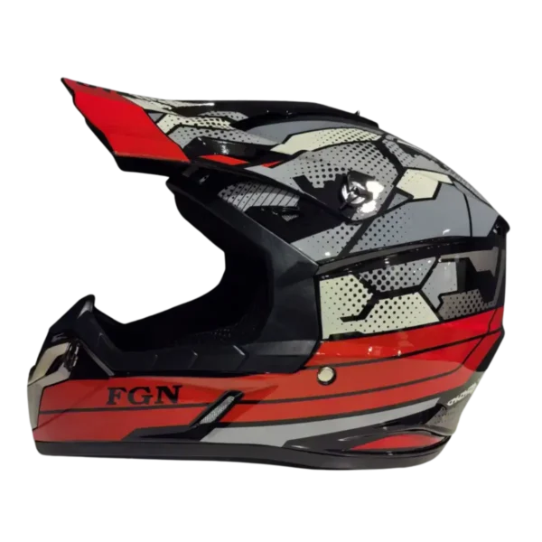 Кацига Off Road FGN, црвена, L