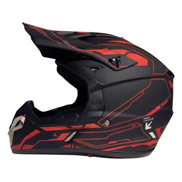 Кацига Off Road FGN, црвена мат, L