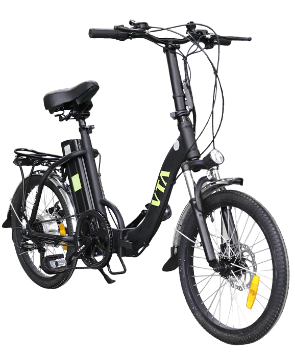 е-Велосипед VTA EUROPE, 20 inc, склоплив, црн SALE