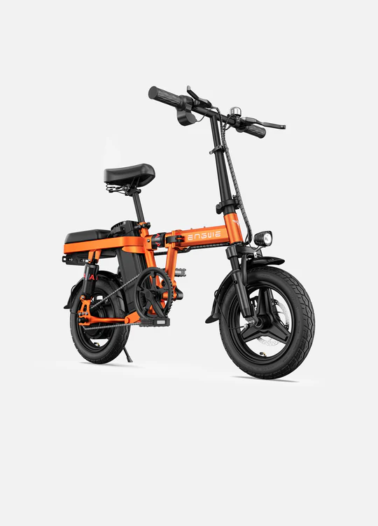 Е-велосипед ENGWE T14, портокалов