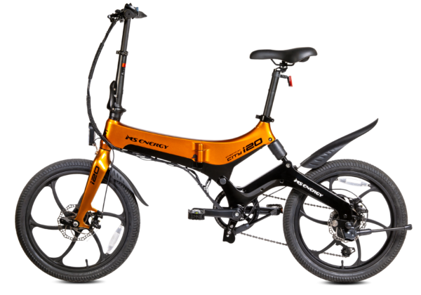 e-Велосипед MS ENERGY i20, портокалов