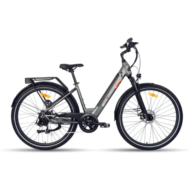 е-Велосипед Alba City 2, сив